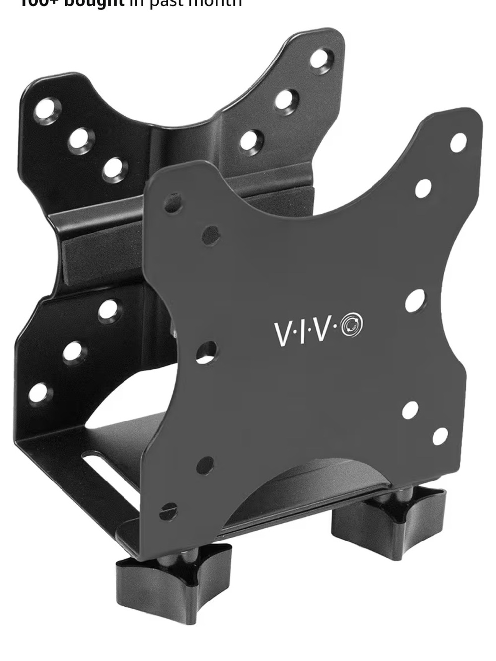 VIVO heavy duty Mini PC mount - multi mount options: vesa, under desk, etc.